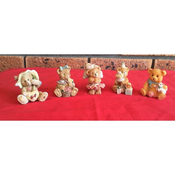 Set of five Assorted Cherished Teddies - Picture 1 of 12